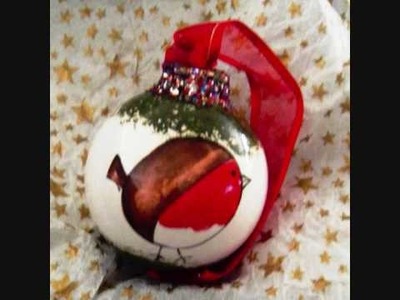 Personalized Christmas Baubles,Tree Decorations, Keepsakes