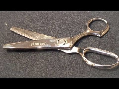 Quickies: Pinking Shears, Cutting Tools 101