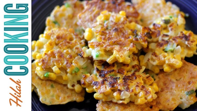 Corn Fritters Recipe - How To Make Corn Fritters