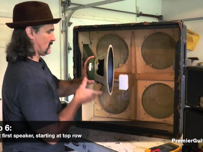 DIY: How to Install Speakers in a 4x12 Cab, Part 1