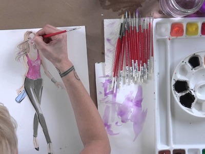 Fashion Illustration: How to Draw and Paint Figures