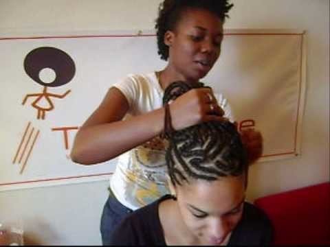 How to Cornrow: Hair type 3B Natural