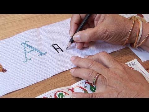 How To Cross Stitch The Alphabet