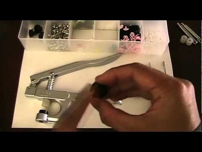 How to Install Plastic Snaps with "HG" KAM Snap Pliers (Instructional Tutorial)