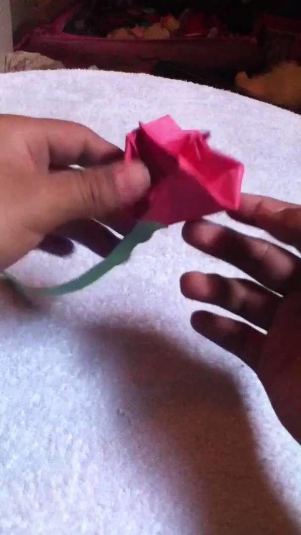 how-to-make-a-paper-rose-easy-hd