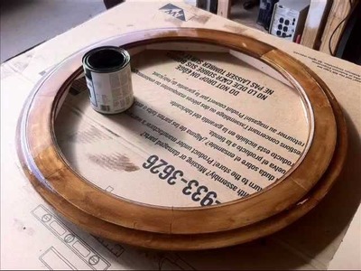 How to make a Round Picture Frame