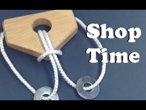 How To Make A Wooden Rope Puzzle