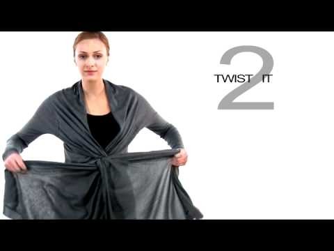 How To Wear The Front Twist Cozy