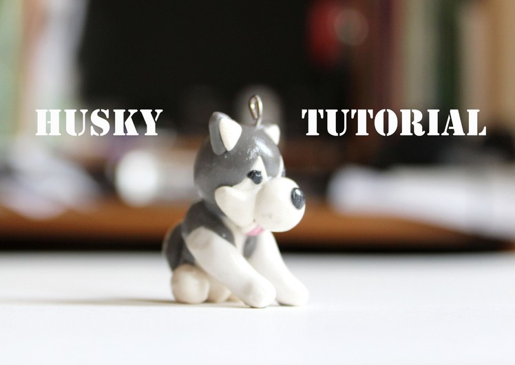 Husky Dog Polymer Clay Tutorial