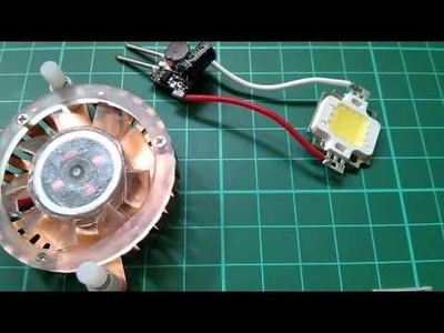 LED Tutorial: Light a 10W LED from 12V - Simple & Cheap