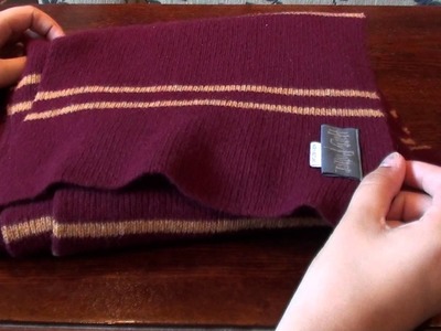 Lochaven of Scotland - Gryffindor Scarf - Harry Potter - First on Youtube!