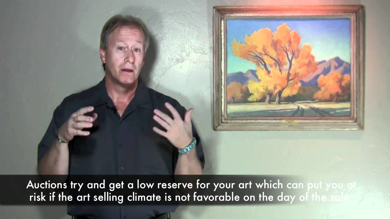 Options for selling your artwork, the how to of selling your art and antiques