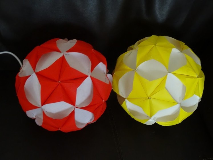 Part II : How to make paper star ball