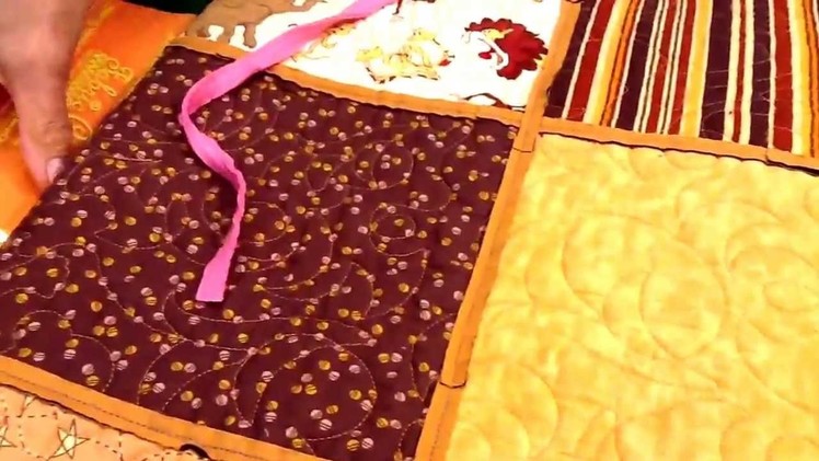 Quilting your quilt with Chenille By The Inch