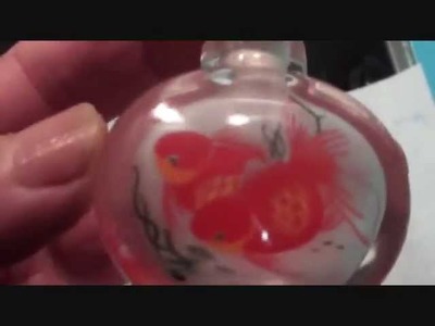 Amazing Glass Snuff Bottles with pictures inside