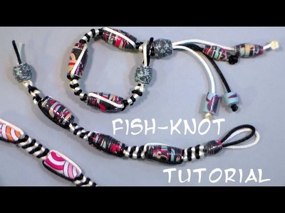 Fishknot bracelet tutorial