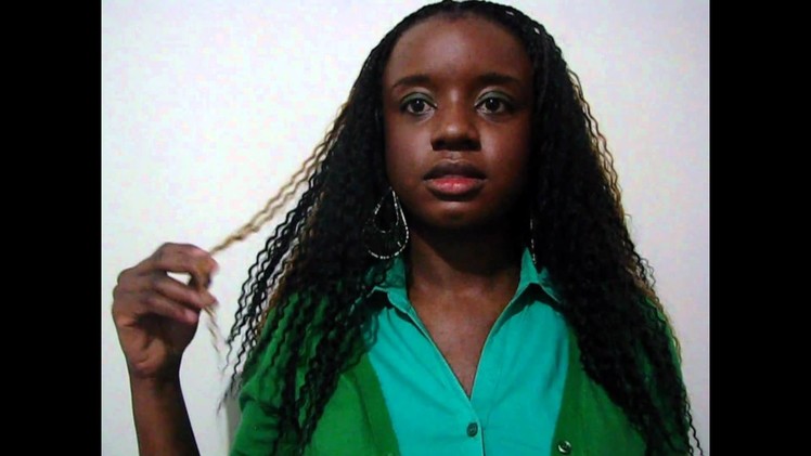 Freetress brazilian braid.wmv