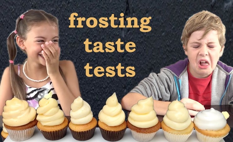 Frosting Recipes Taste and Heat tested HOW TO COOK THAT Ann Reardon Kids React