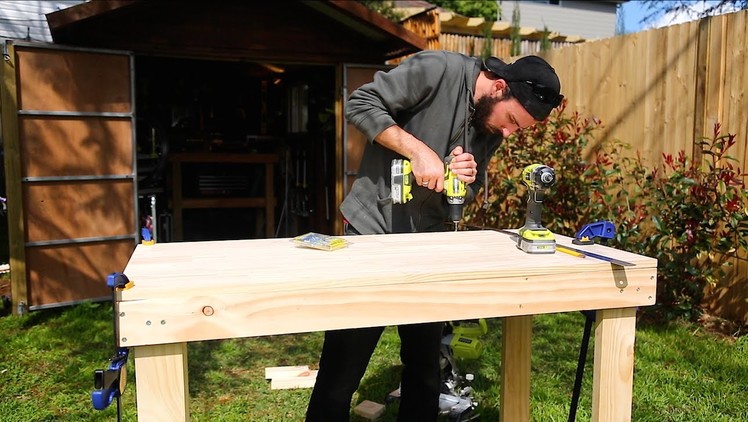 How To Build a Simple Cheap Work Bench