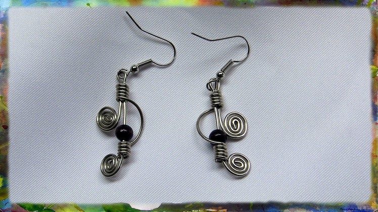 How to Construct Elegant Double Spiral Earrings by  Ross Barbera