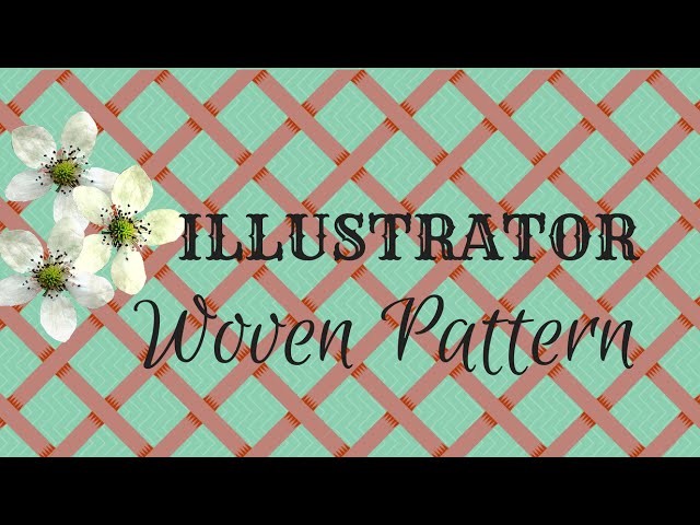 How to Create a Basket Weave Pattern in Illustrator - Making Seamless Pattern Tiles