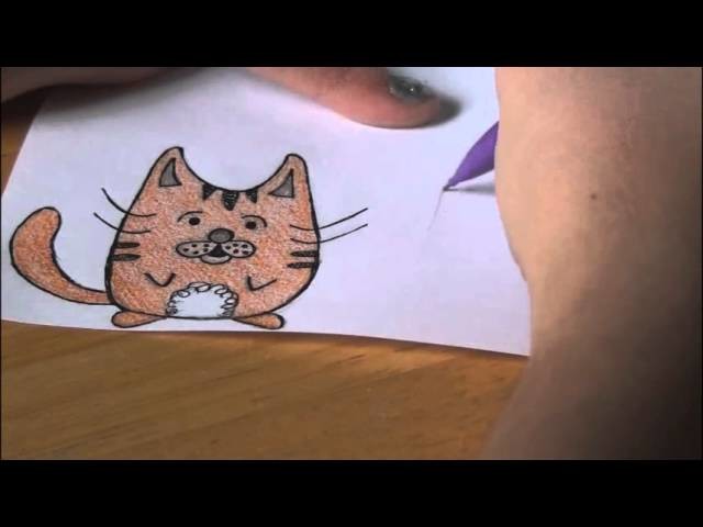 How to Draw: 3 KITTY CAT Doodles