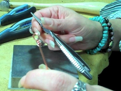 How to Hammer Closed Wire Loops In Jewelry