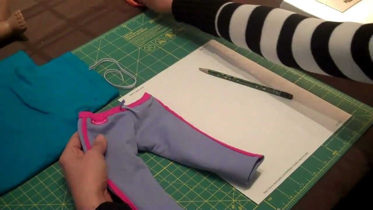 How to Make Pants for American Girl Doll