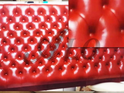 HOW TO UPHOLSTER A LEATHER TUFTED HEADBOARD - ALOWORLD