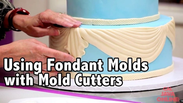 How to use Fondant Molds & Mold Cutters to easily decorate your cake | Cake Tutorials