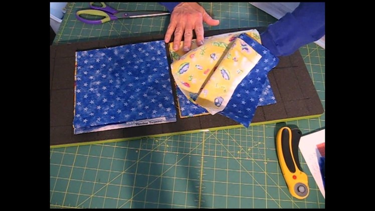 Making Four Patch Blocks using the Accuquilt GO Cutter