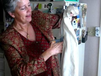 Mother destroys the old sweater i loved so much
