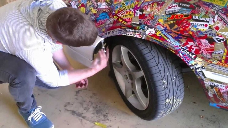P Plater Mods - How to Sticker Bomb Your Car (se02 ep04)