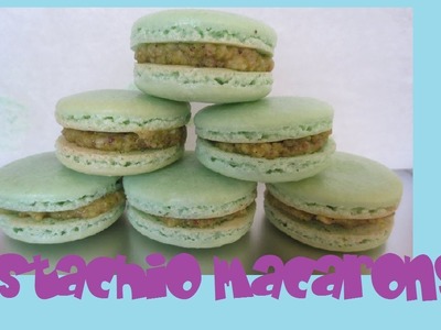 Pistachio Macarons Tutorial (Easy & Foolproof method!)