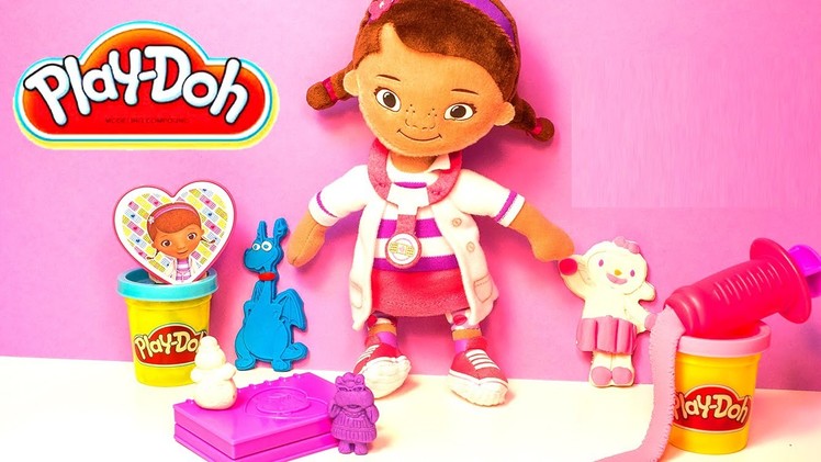 Play Doh Doc McStuffins Doctor Kit Playset Disney Junior Playdough Doctora Juguetes Hasbro Toys