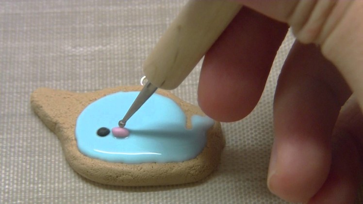 ★ Polymer Clay Narwhal Cookie Tutorial ★