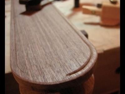Shaping the legs of a wooden table - The Architect's Table part nine.