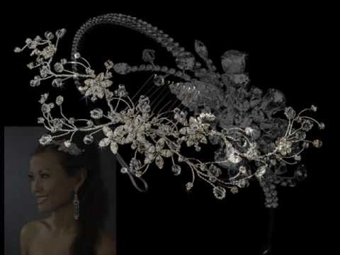 Swarovski Crystal Bridal Hair Jewelry.wmv