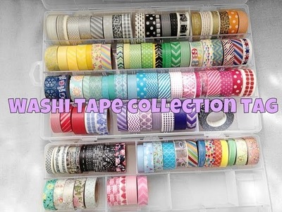 Washi Tape Collection Tag