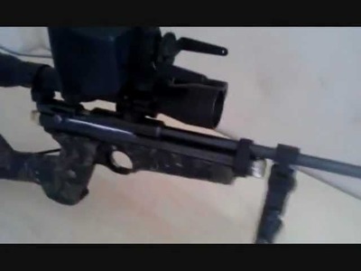 AIR RIFLE Night Vision System. How to make a Homemade Budget DIY Night Vision System.