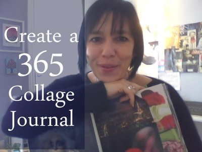 Create a 365 Collage Journal: A Creative Living Project from Jamie Ridler Studios