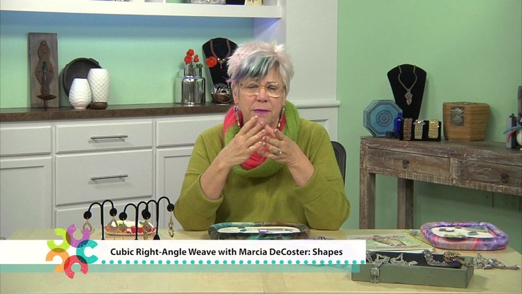 Cubic Right-Angle Weave with Marcia DeCoster: Shapes Preview