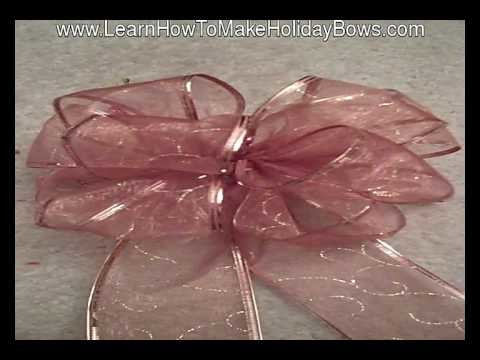 Decorative Bows You Can Learn How to Make For Holidays