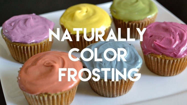 How to Color Frosting Naturally & Quickly