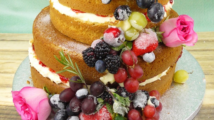 How To Make A Naked Cake With Summer Fruits