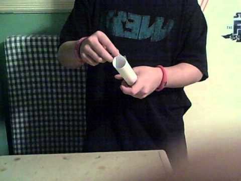 How to make a paper smoke grenade