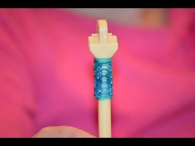 How to make a Rainbow Loom Hook Topper design
