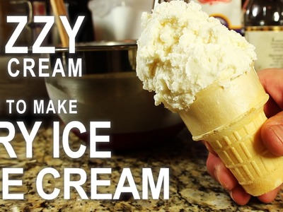 How To Make Carbonated Ice Cream, "Halloween Style"! (Dry Ice Cream)