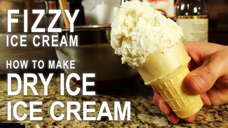 How To Make Carbonated Ice Cream, "Halloween Style"! (Dry Ice Cream)