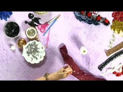 How to make sequin tights!